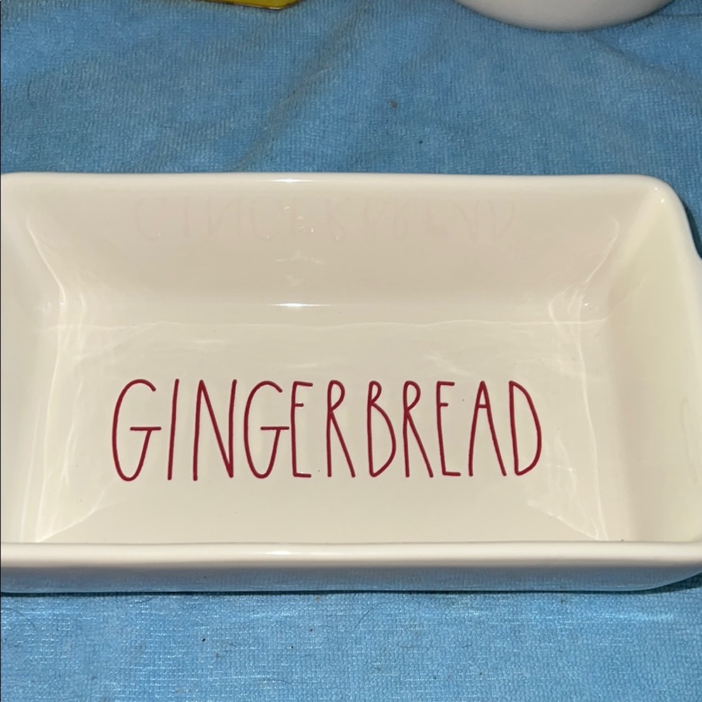 Rae Dunn Cream Ceramic Dish